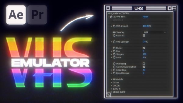 animafx - VHS Emulator for AE and Premiere Pro