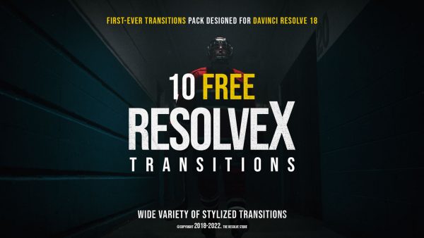 Film Transitions for Davinci Resolve
