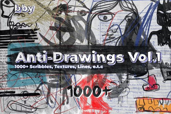 Creative Market - Anti-Drawings Vol.1