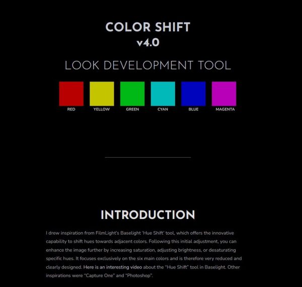 MonoNodes - COLOR SHIFT DCTLS