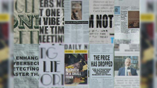 Vertical Newspaper Stories