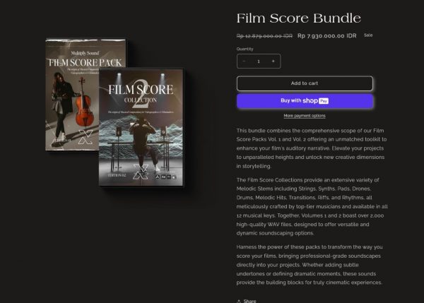Multiply Sound - Film Score Bundle V1+V2