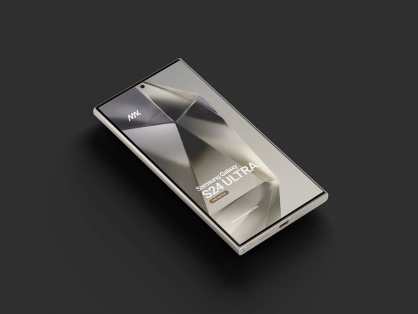 Galaxy S24 Mockup - [PSD]