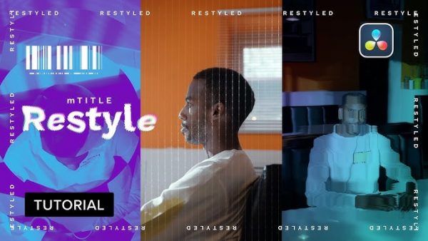 MotionVFX - mTitle Restyle for DaVinci Resolve
