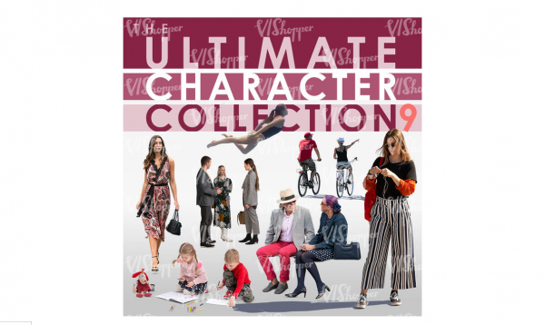 vishopper - The Ultimate Character Collection PSD