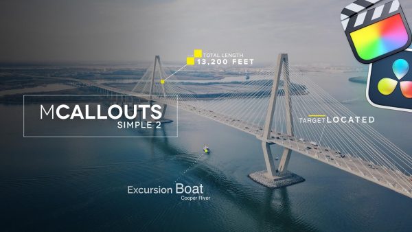 MotionVFX - mCallouts Simple 2 for DaVinci Resolve