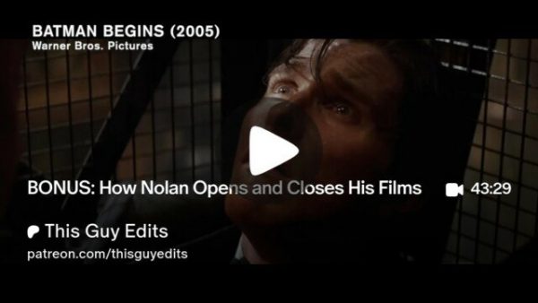 This Guy Edits - How Nolan Opens and Closes His Films - ENG AI dubbing