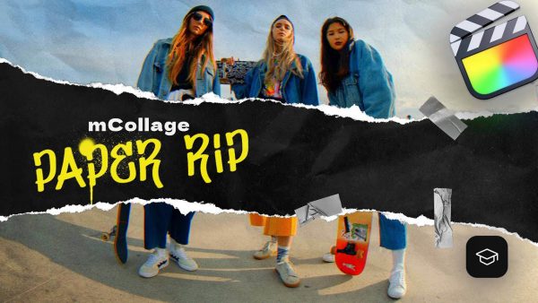 MotionVFX - mCollage Paper Rip for FCPX