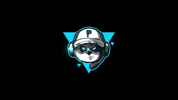 Short Glitch Logo Reveal