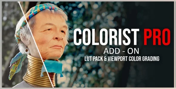 Colorist Pro - Luts & Viewport Color Grading  for Blender