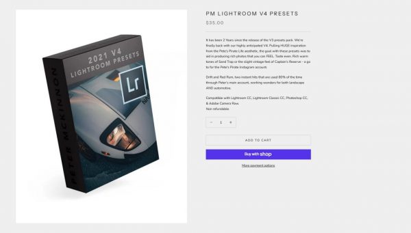 McKinnon Digital Studios - PM Lightroom V4 Presets [XMP]